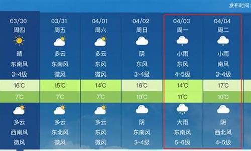 东海天气预报查询一周_东海天气预报一周七